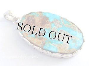 画像6: ◆ターコイズ：アンティークトルコ石＊ペンダントトップ