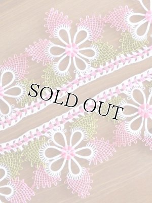 画像2: タオルの縁飾り：メキッキ・イーネ：ピンク