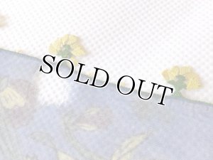 画像8: ブルサ：シルク木版アンティークオヤスカーフ・キャートヤズマ｜ブルー