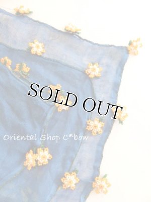 画像5: ナムルン｜ヴィンテージ｜ボンジュックオヤ：ミッドナイトブルー×オレンジ