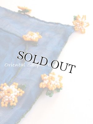 画像6: ナムルン｜ヴィンテージ｜ボンジュックオヤ：ミッドナイトブルー×オレンジ