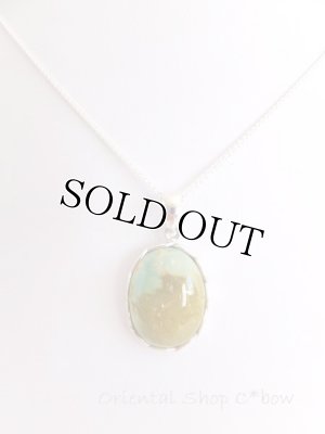 画像5: ◆ターコイズ：アンティークトルコ石＊ペンダントトップ：オリーブ