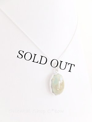 画像6: ◆ターコイズ：アンティークトルコ石＊ペンダントトップ：オリーブ