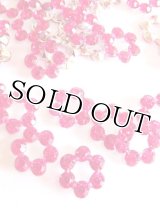 ラインストーン芯・ディープピンク