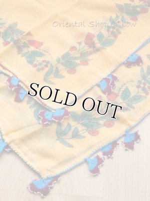 画像4: マニサ：アンティークイーネオヤスカーフ｜サーモンオレンジ