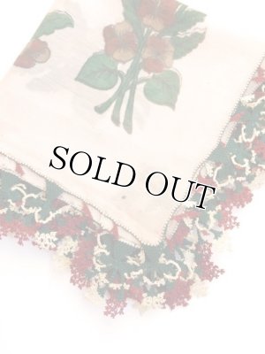 画像3: 日本発送◆ブルサ：イズニック｜アンティークオヤスカーフ｜シェルピンク