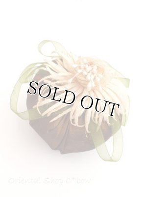 画像2: オデミシュ｜コザ（蚕のまゆ）の針刺し｜茶色