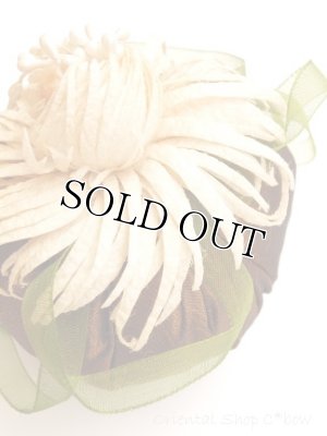 画像4: オデミシュ｜コザ（蚕のまゆ）の針刺し｜茶色