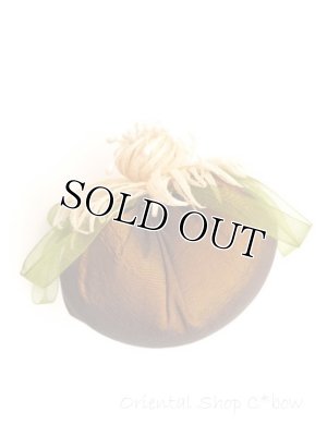 画像7: オデミシュ｜コザ（蚕のまゆ）の針刺し｜茶色