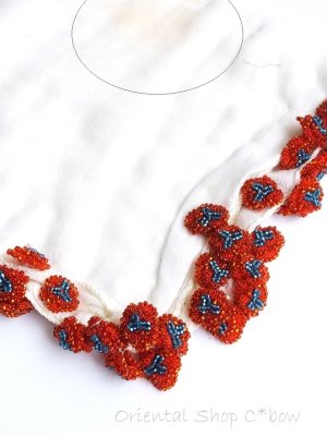 画像5: ナムルン｜ヴィンテージ｜ボンジュックオヤ：無地×ホットオレンジ