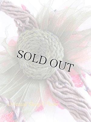 画像6: ◆豪華絢爛☆丁寧な細工のお花アクセサリー｜ルビーピンク