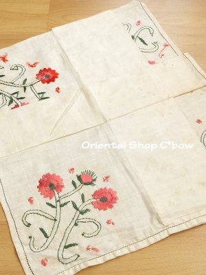 画像2: チェブレ｜花嫁持参品・手刺繍ハンカチ｜４５