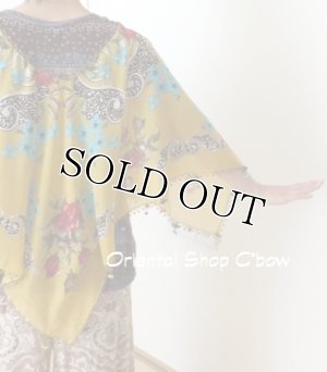 画像8: オヤのお洋服☆ポンチョ風ブラウス｜さくらんぼ｜ブラック