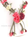 画像6: ■シルクイーネオヤネックレス：カーネーションの花束