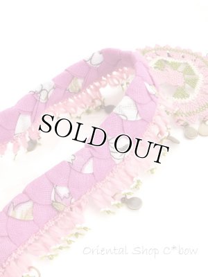 画像6: シルクイーネオヤネックレス：エフェオヤモチーフ｜ローズ