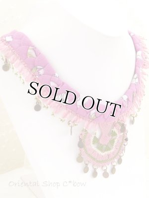 画像5: シルクイーネオヤネックレス：エフェオヤモチーフ｜ローズ