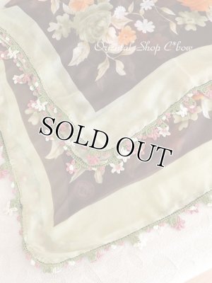 画像5: カッパドキア：大判トゥーオヤスカーフ・オリーブ・ブラウン