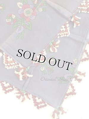 画像5: カスタモヌ｜トスヤ｜アンティークオヤスカーフ｜イーネオヤ・シルク糸｜KT１２