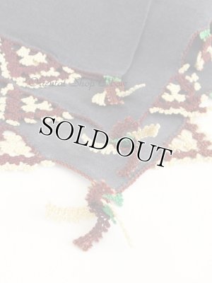 画像4: カスタモヌ｜トスヤ｜アンティークオヤスカーフ｜イーネオヤ・シルク糸｜KT１２