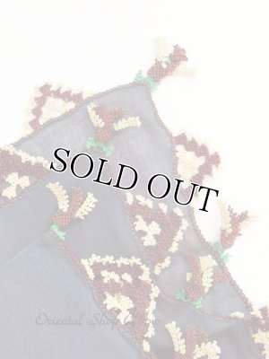 画像3: カスタモヌ｜トスヤ｜アンティークオヤスカーフ｜イーネオヤ・シルク糸｜KT１２