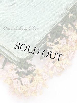 画像3: ブルサ：イズニック｜アンティークオヤスカーフ｜大きなイーネオヤ（シルク糸）｜Z１７