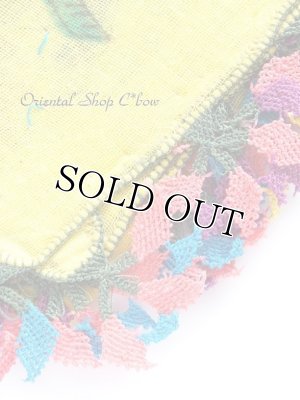 画像4: ブルサ：イズニック｜アンティークオヤスカーフ｜大きなイーネオヤ（ナイロン糸）｜Z１３