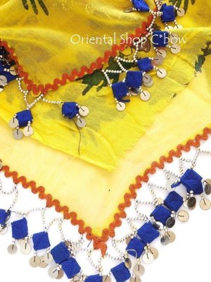 画像3: バルッケシル：アンティークオヤスカーフ｜ドゥルメオヤ｜イエロー