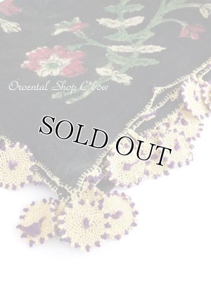 画像5: ベルガマ・コザック｜アンティークオヤスカーフ（薄手）｜コットン糸・イーネオヤ｜KZ５