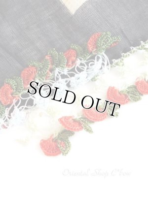 画像4: カッパドキア：アンティークオヤスカーフ｜トゥーオヤ｜グラデ糸によるりんご