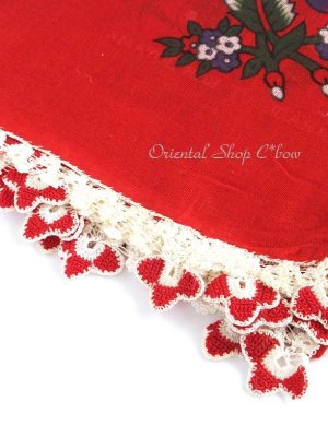 画像3: マルマラ地方：アンティークオヤスカーフ｜トゥーオヤ｜レッドトマトちゃん