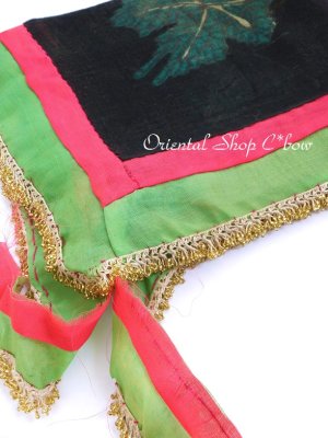 画像6: マルマラ地方｜遊牧民オヤスカーフ・木版・ブドウの葉｜ボンジュックオヤ