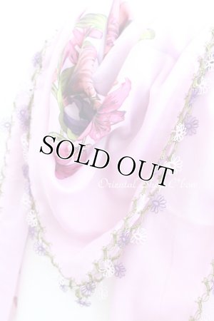 画像2: カッパドキア地方：メキッキオヤスカーフ：大判｜ライラック