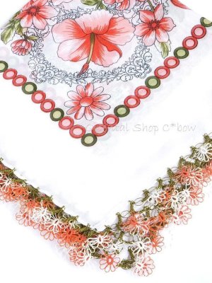 画像3: カッパドキア地方：メキッキオヤスカーフ：大判｜ホワイト