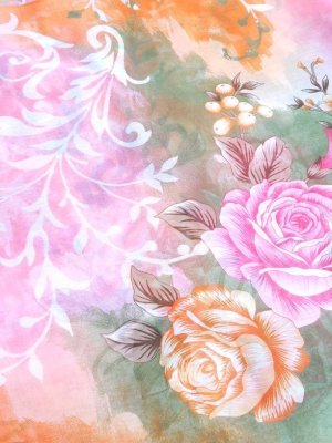 画像6: カッパドキア地方：トゥーオヤスカーフ：大判デジタル印刷｜ピンク系