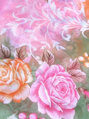 画像7: カッパドキア地方：トゥーオヤスカーフ：大判デジタル印刷｜ピンク系