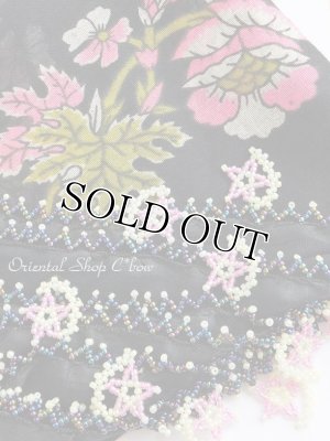 画像2: バルッケシル：アンティークオヤスカーフ(ヤズマ素敵）｜ボンジュックイーネオヤ｜トルコ月星（アイユルドゥズ）