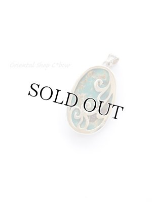 画像2: ◆ターコイズ：アンティークトルコ石＊ペンダントトップ