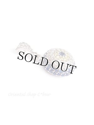 画像2: スターリングシルバー・ジルコン｜ナザルボンジュウ｜ペンダントトップ