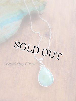 画像11: ◆ターコイズ：アンティークトルコ石＊ペンダントトップ：ドロップ