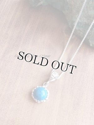 画像9: ターコイズ：トルコ石＊ペンダントトップ：ブルー｜サークル