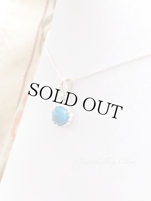 画像7: ターコイズ：トルコ石＊ペンダントトップ：ブルー｜サークル