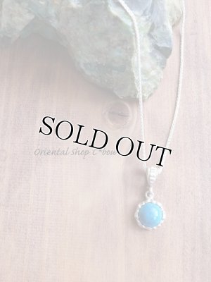 画像4: ターコイズ：トルコ石＊ペンダントトップ：ブルー｜サークル