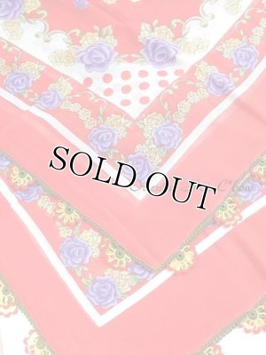 画像6: バルッケシル：大判トゥーオヤスカーフ｜真っ赤