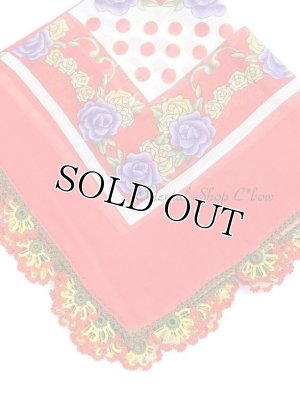 画像2: バルッケシル：大判トゥーオヤスカーフ｜真っ赤