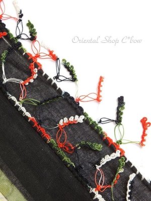 画像6: カッパドキア：アンティークオヤスカーフ｜トゥーオヤ｜グラデ糸・素敵なヤズマ