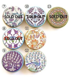 画像4: 新デザイン入荷★トルコ製：天然アロマキャンドル★可愛いオリエンタル缶入り：６デザイン