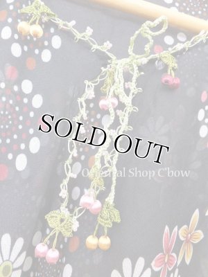 画像4: オヤのお洋服☆ポンチョ風ブラウス｜さくらんぼ｜ブラック