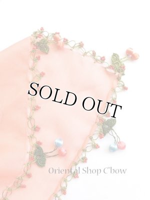 画像6: オヤのお洋服☆ポンチョ風ブラウス｜さくらんぼ｜コーラルピンク