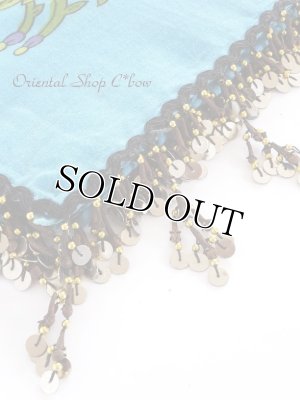 画像8: バルッケシル・ドゥルスンベイ｜カランフィルオヤスカーフ・丁子・クローブ｜ターコイズブルー