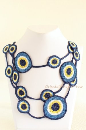 画像3: ナザルボンジュウ・ロングネックレス｜トゥーオヤラリエット